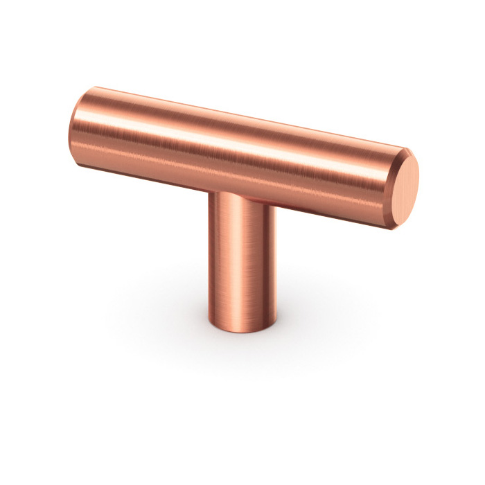T-Bar Knob - Brushed Copper